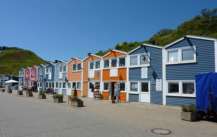 Hummerbuden - Urlaub auf Helgoland