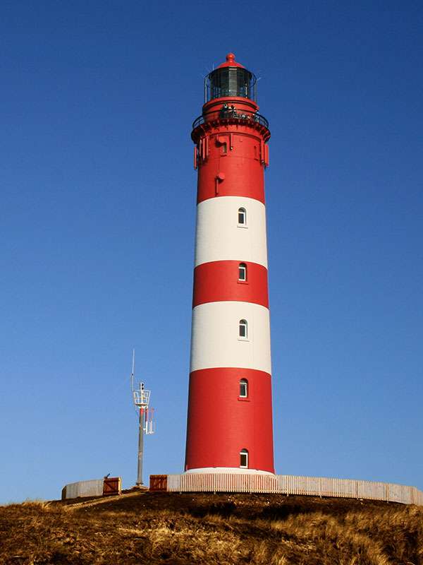 Leuchttürme auf Amrum an der Nordsee