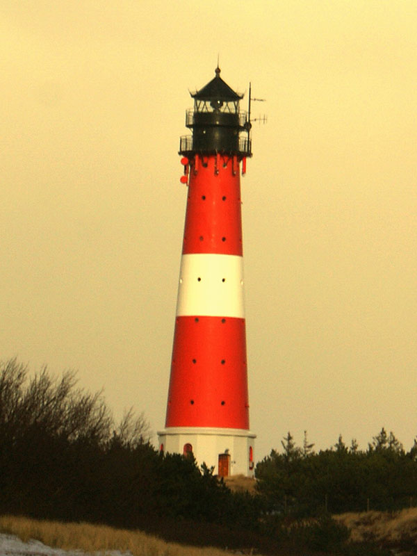 Der Leuchturm Hörnum auf Sylt - Nordsee